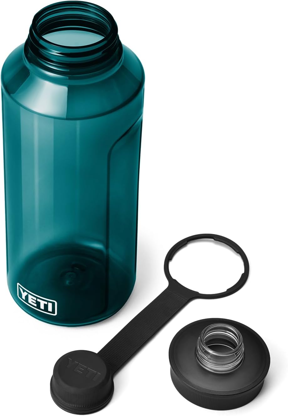YETI Yonder Water Bottle with Yonder Tether Cap, Lightweight, Leakproof and BPA-Free