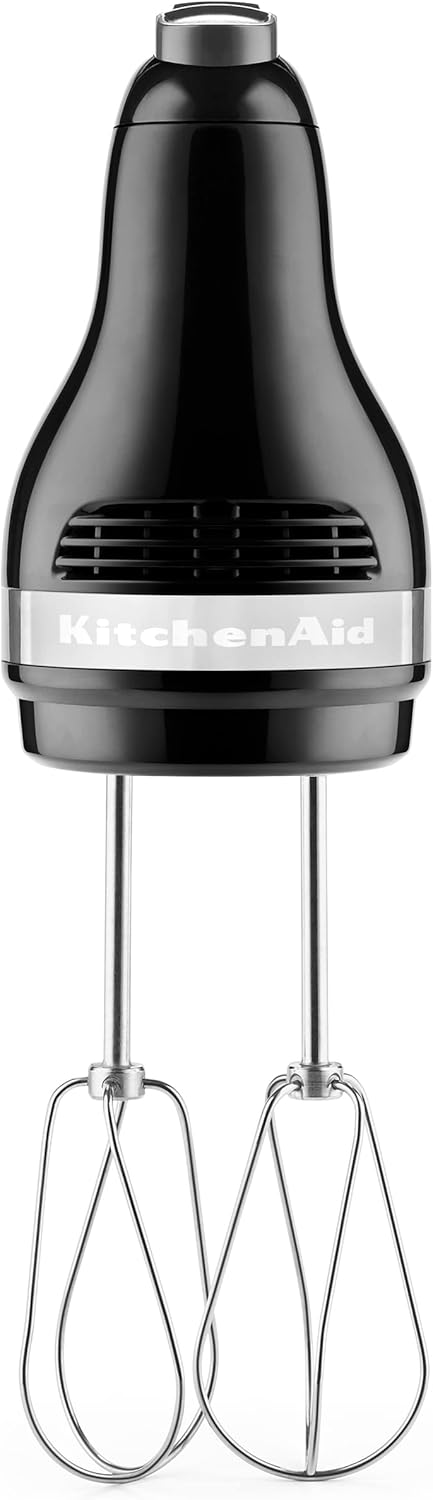 KitchenAid 5 Ultra Power Speed Hand Mixer KHM512, Onyx Black