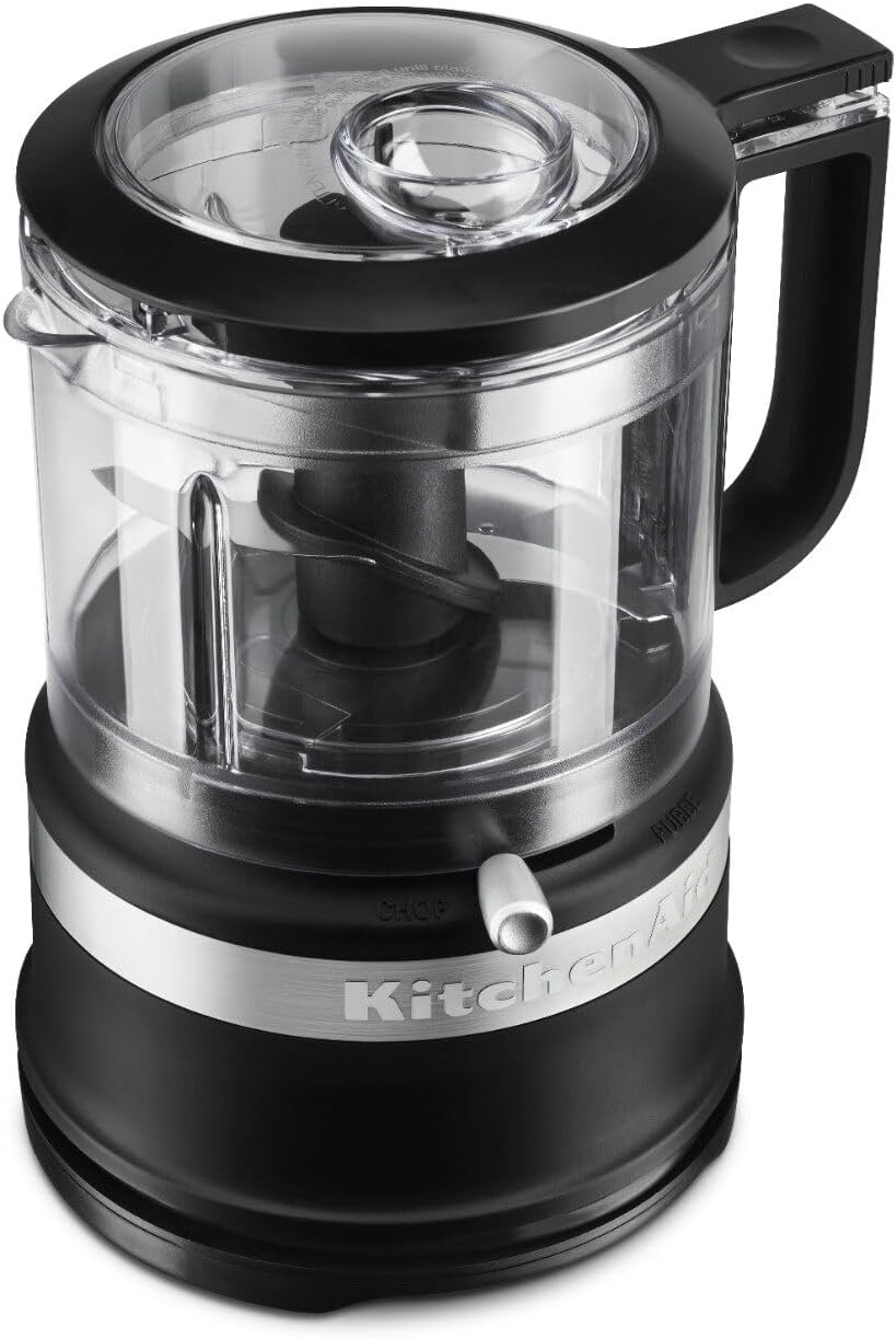 KitchenAid 3.5 Cup Food Chopper KFC3516BM, Matte Black