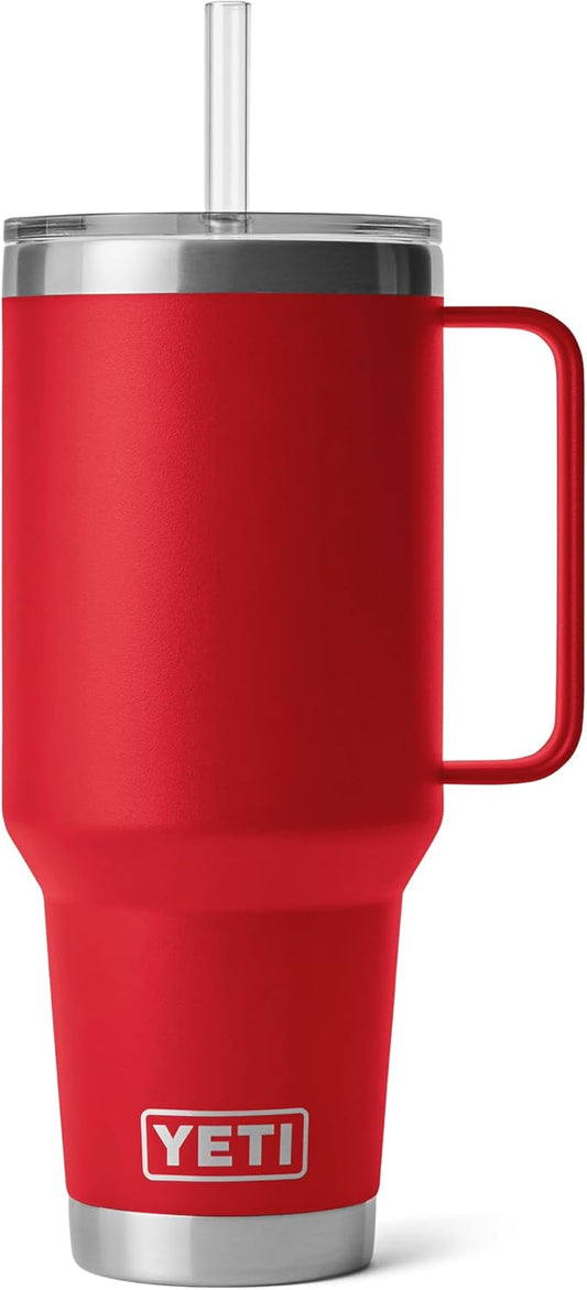YETI Rambler 42 Oz Straw Mug Rescue Red