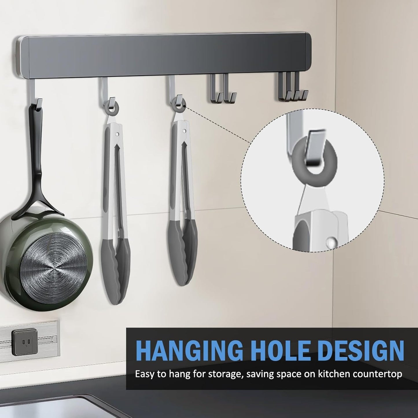 Kitchen Tongs, Stainless Steel Silicone Tongs for Cooking 600ºF High Heat-Resistant BBQ Grilling Locking Tongs, Set of 2-9" and 12" Light Grey