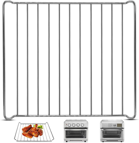 GWY Air Fryer Wire Rack for Cuisinart TOA-60 65 70 Air Fryer Convection Toaster Oven, Air Fryer Stainless Steel Basket Tray Accessories Replacement Parts, Dishwasher Safes