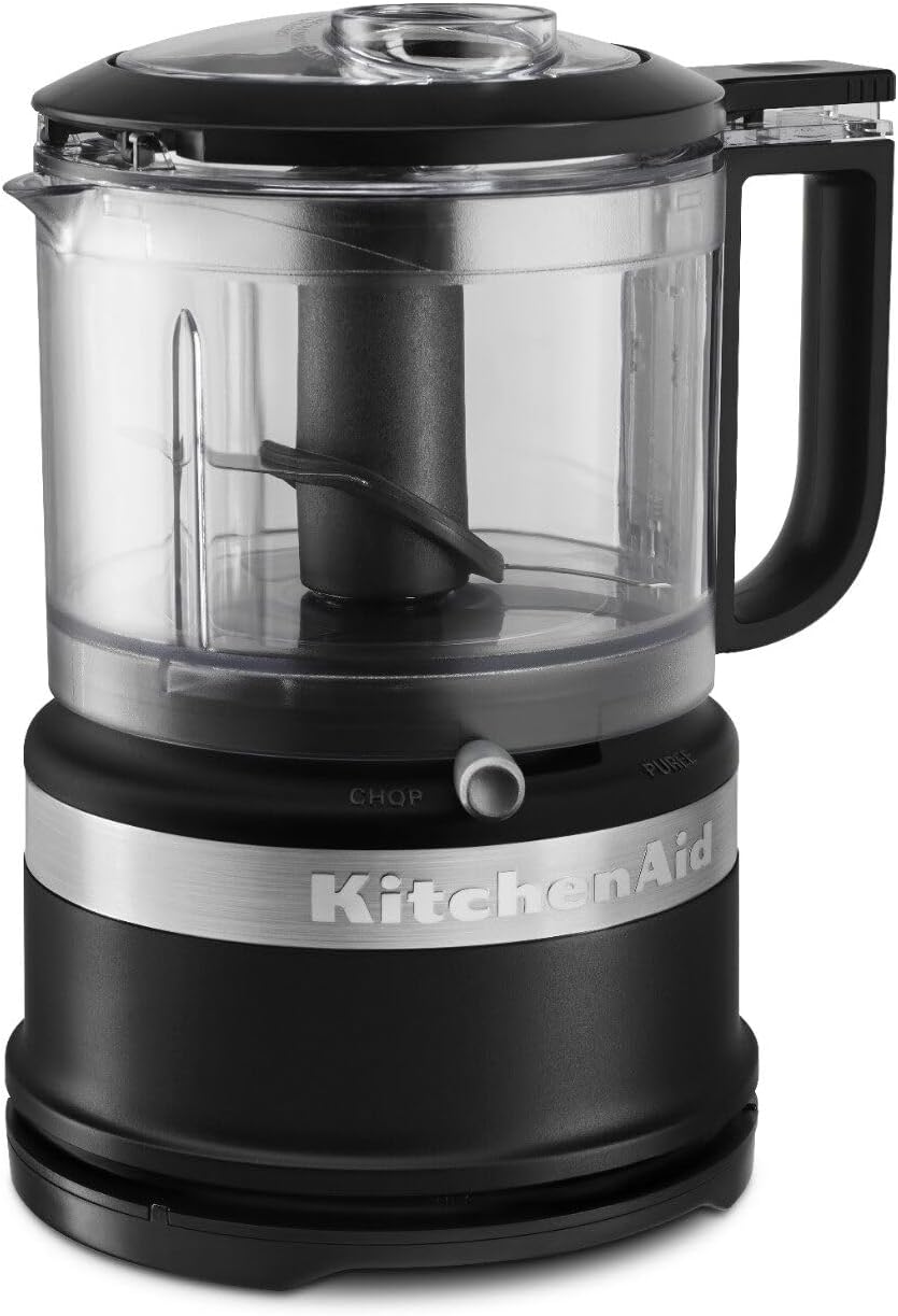 KitchenAid 3.5 Cup Food Chopper KFC3516BM, Matte Black