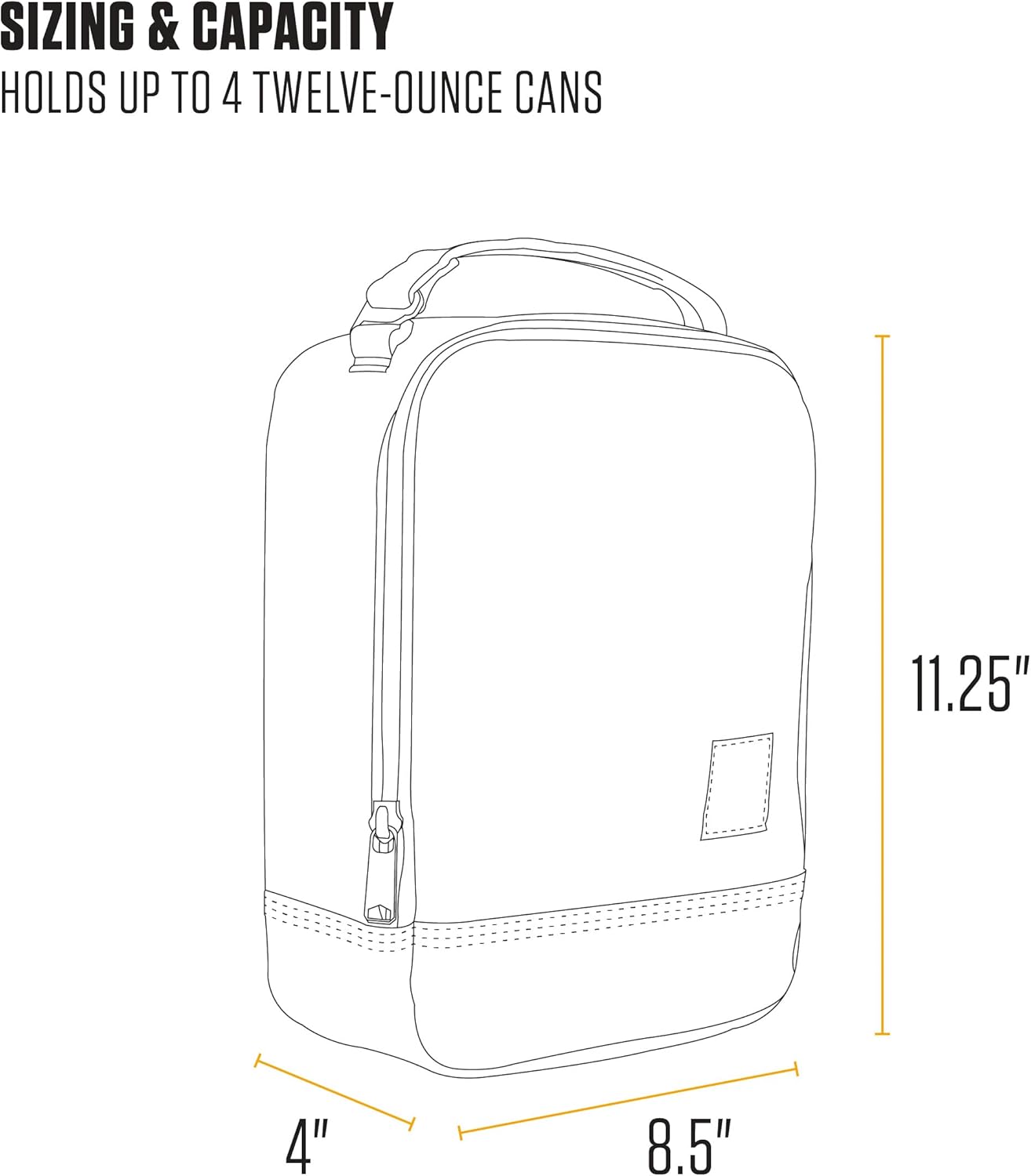 CarharttInsulated Lunch Cooler For Men and Women, Fully Insulated Lunch Pale for Everyday Use, Blind Duck Camo