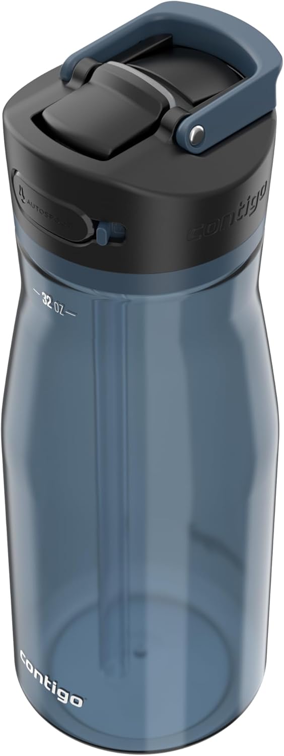 Contigo Ashland Water Bottle, 32 oz, Blueberry