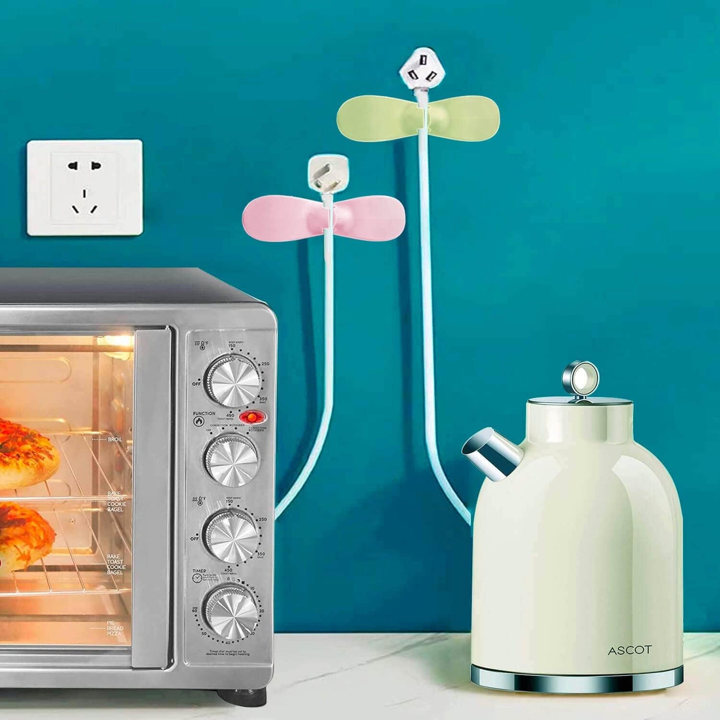 Cord Organizer for Kitchen Appliances - Pastel