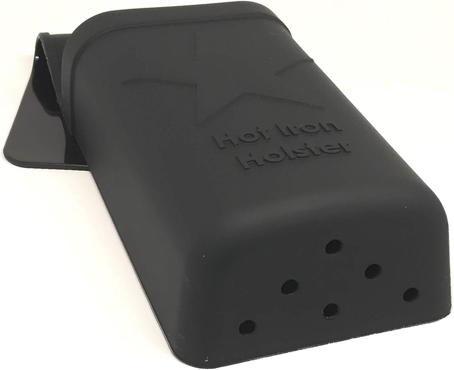 Hot Iron Holster | Adhesive-Free Silicone Storage Pocket for Organization and Travel | Heat Resistant to 500°F | Ideal for Curling Irons, Hair Straighteners, and other Hot Tools