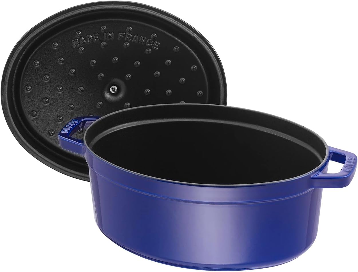 Staub Oval Cocotte - 4.25Qt - Dark Blue