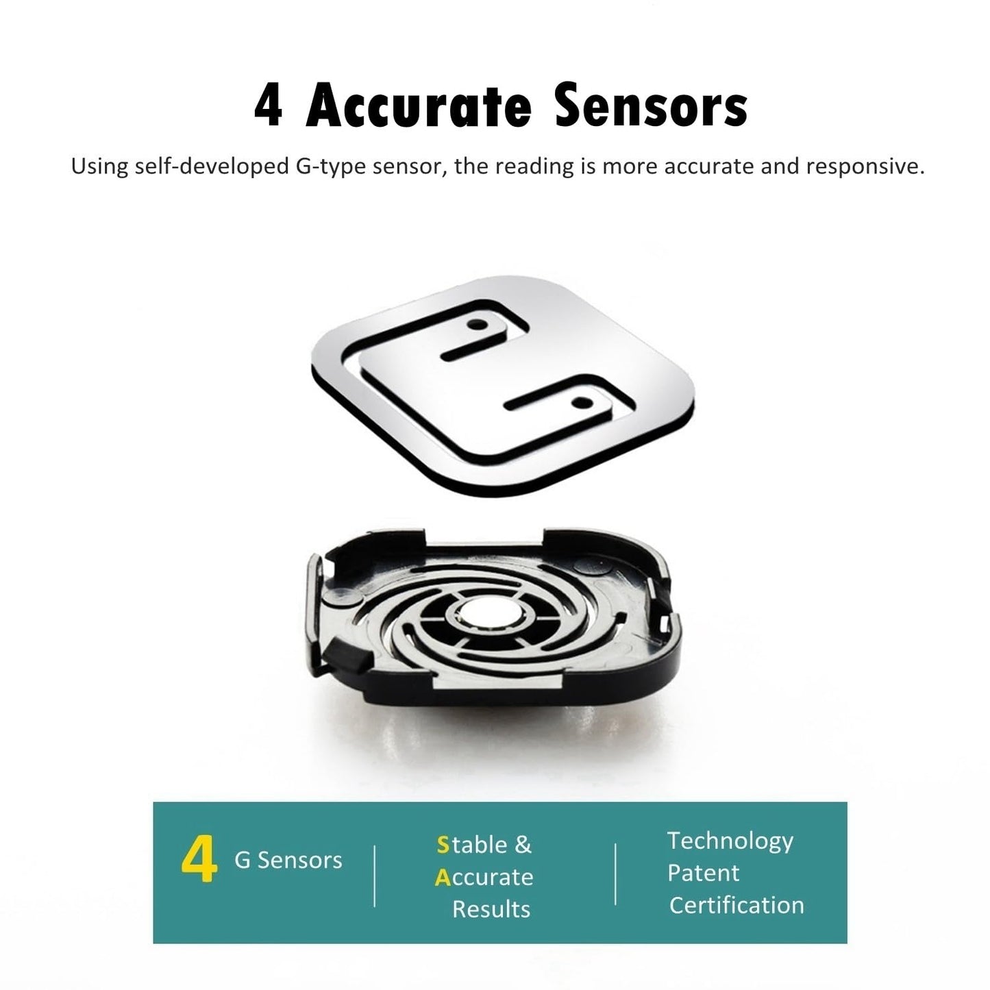 NUTRI FIT Digital Bathroom Scale for Body Weight Loss, Precision Weighing, High Accuracy, 330 lbs Capacity, Step-on Technology with AAA Batteries, Birthday Gifts, Bright White