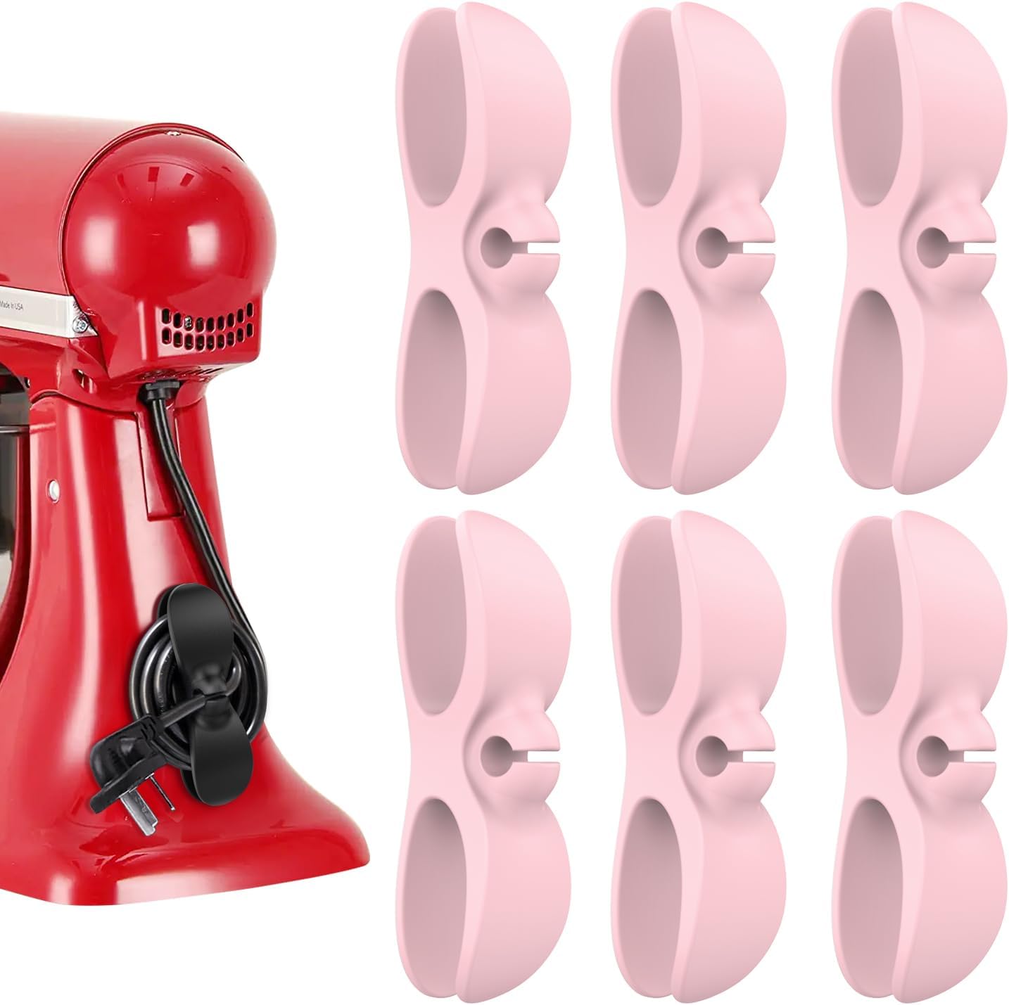 Cord Organizer for Appliances, Upgraded Kitchen Cord Organizer, Cord keeper Cord wrapper Cord holder Cord winder for Appliances Air Fryer, Coffee Maker, Blender, Pressure Cooker, Toaster