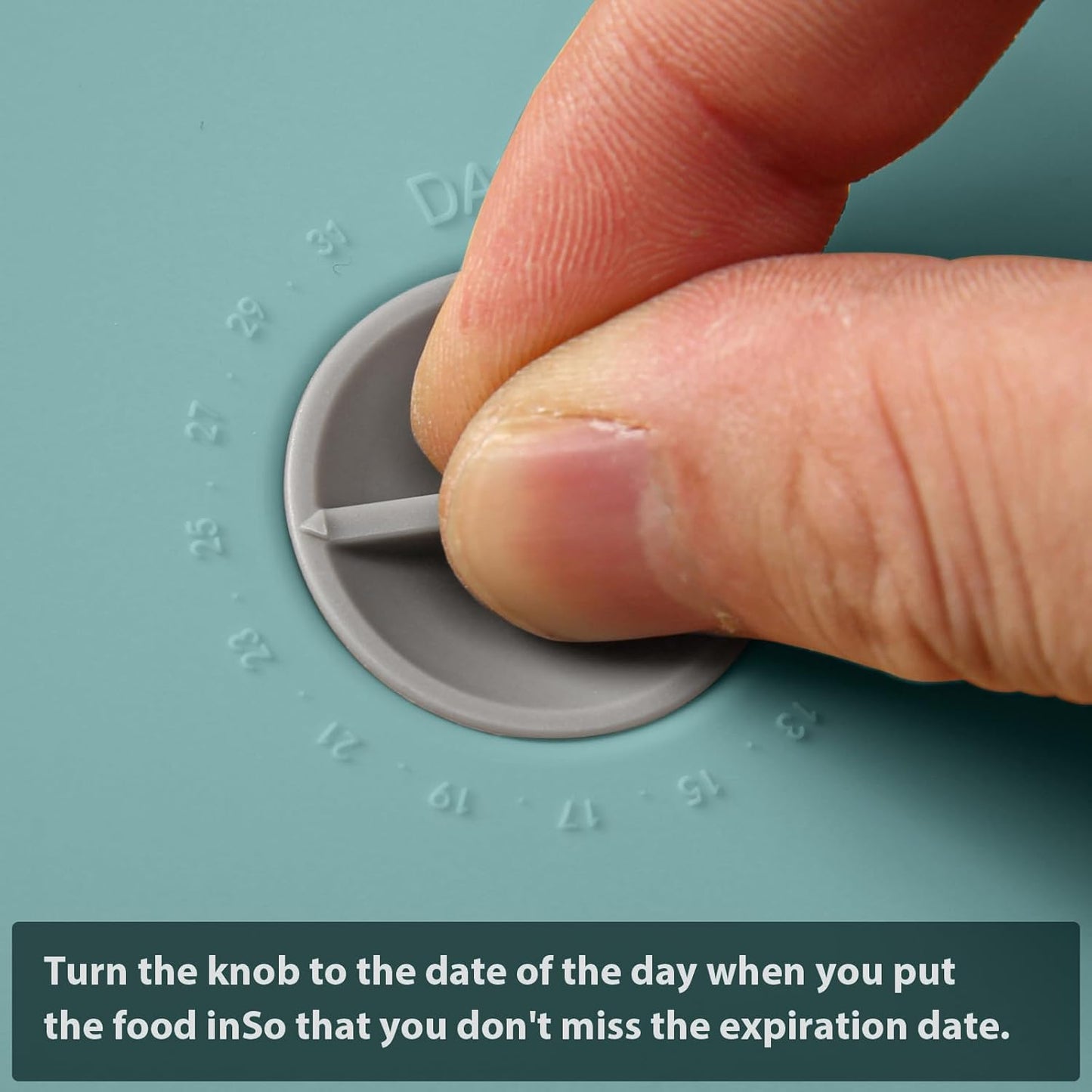 Replacement Lids for Pyrex 7200-PC 2 Cup, Silicone Round Storage Cover Lid for Anchor Hocking Glass Bowl 4 Pack with Date Mark