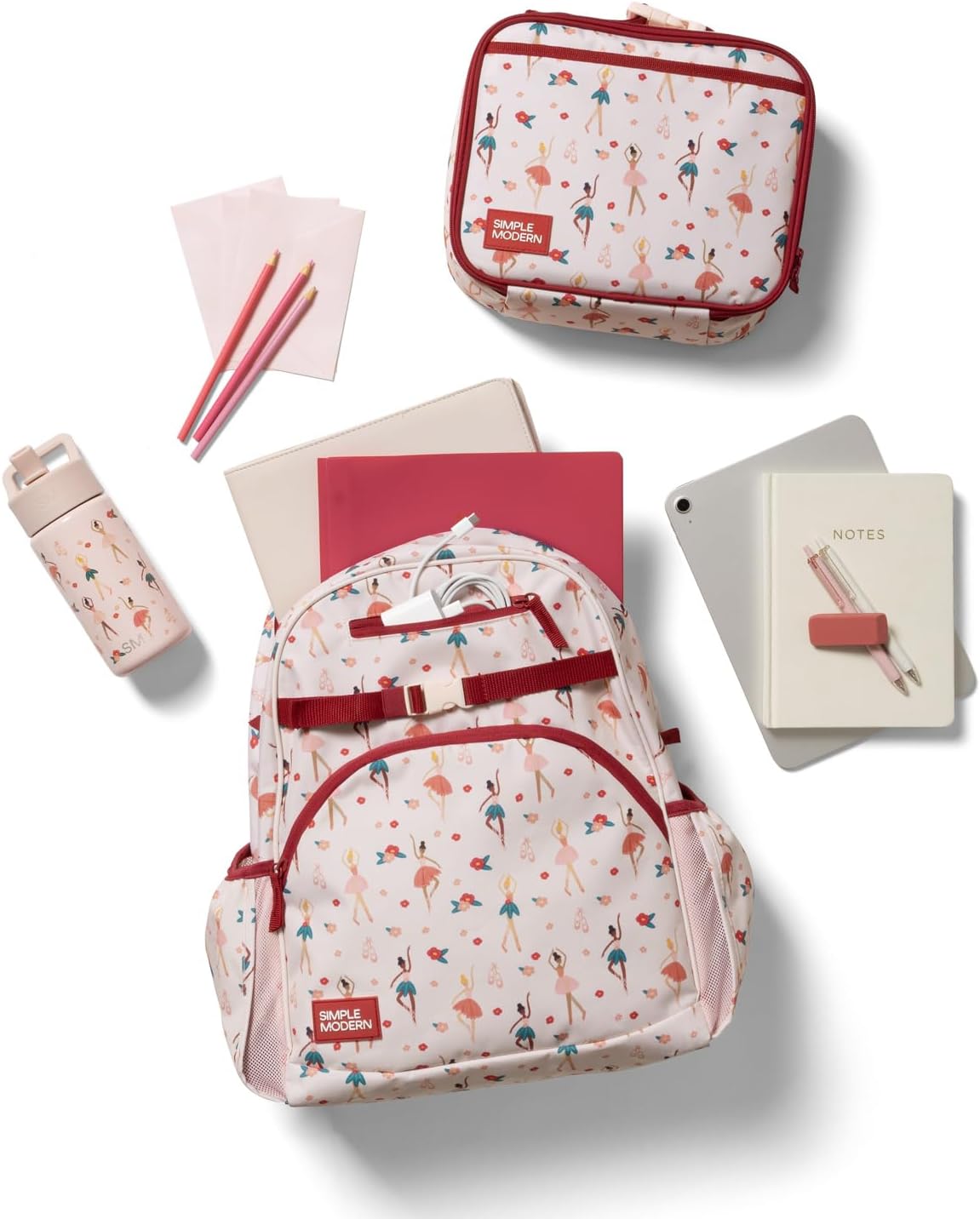 Simple Modern Large Harry Potter Kids Backpack for School Girls and Boys | Elementary Backpack for Teen | Fletcher Collection | Kids - 16" tall | Harry Potter Magical Mashup