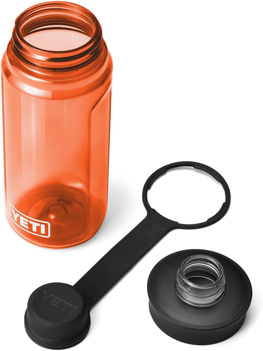 YETI Yonder Water Bottle with Yonder Tether Cap, Lightweight, Leakproof and BPA-Free