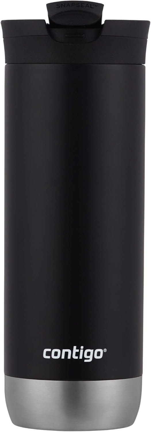 Contigo Huron 2.0 Stainless Steel Travel Mug with SNAPSEAL Lid 20oz. Licorice