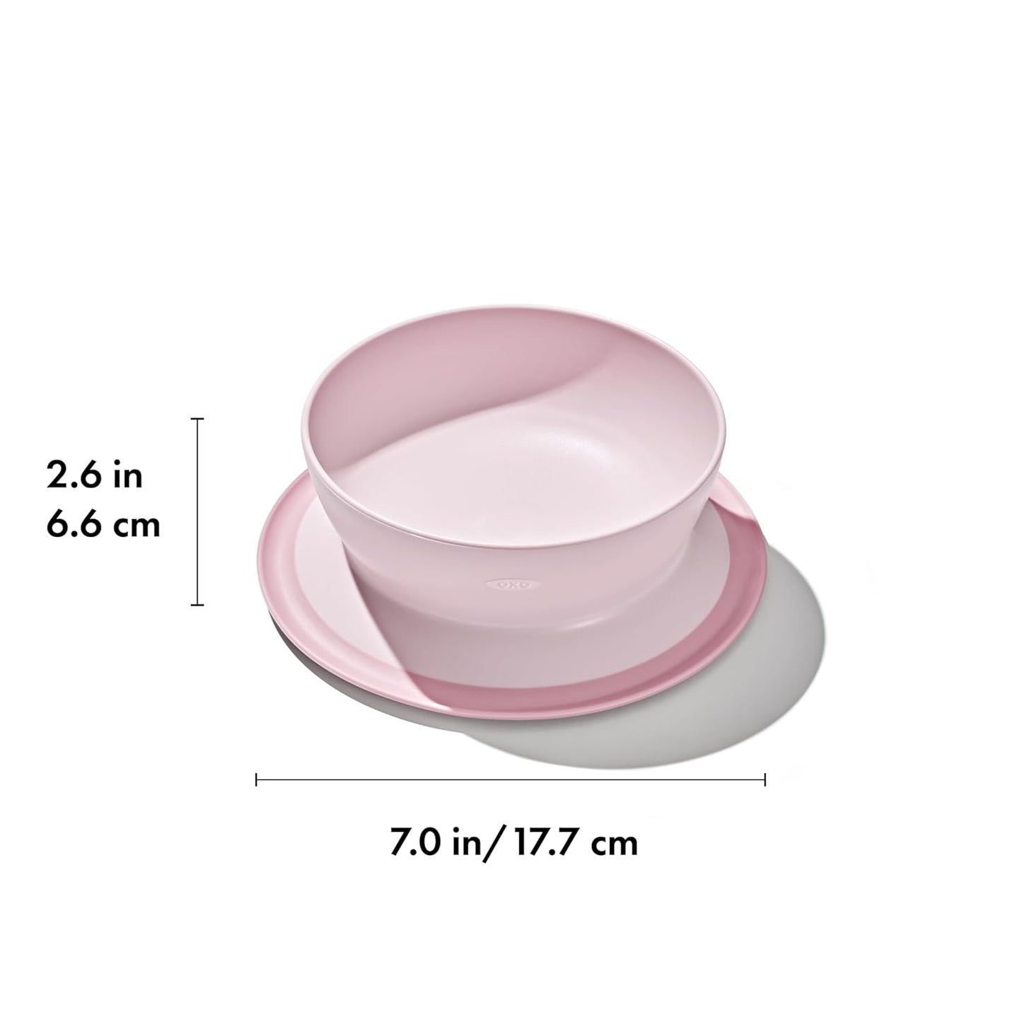 OXO Tot Stick and Stay Suction Bowl - Blossom