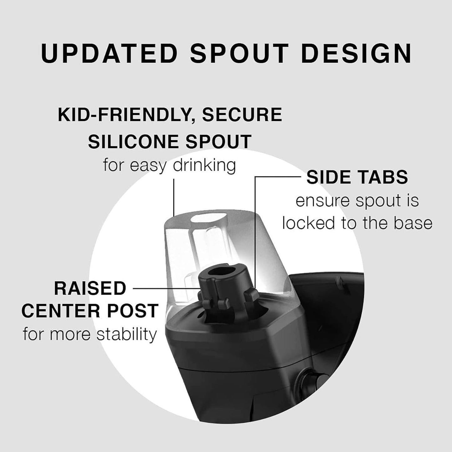 Contigo Kids Stainless Steel Water Bottle with Redesigned AUTOSPOUT Straw, 13 oz, Blueberry & Green Apple, Easy Clean, BPA Free