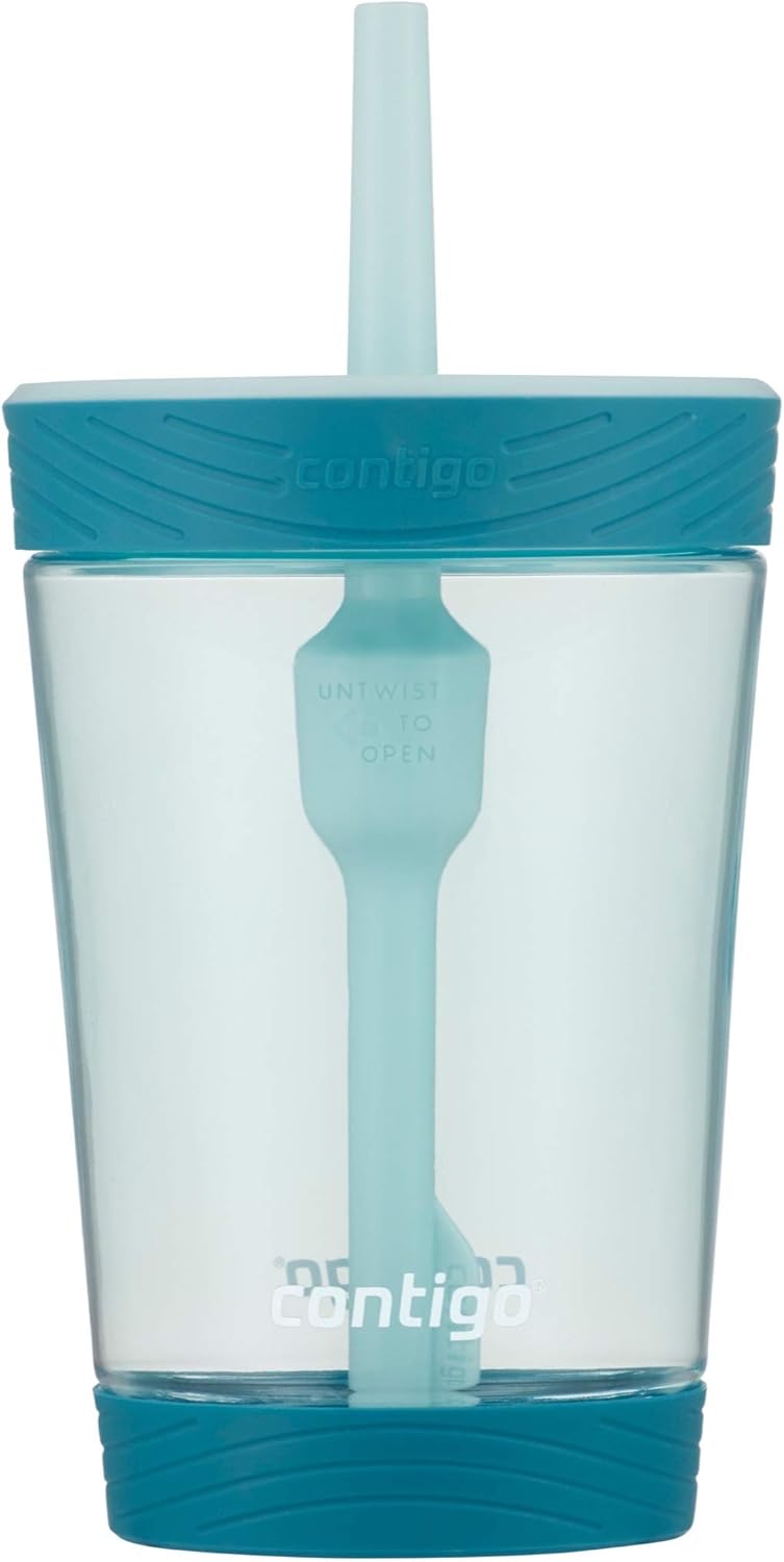 Contigo Kids Spill-Proof Tumbler with Straw 14oz. Honeydew
