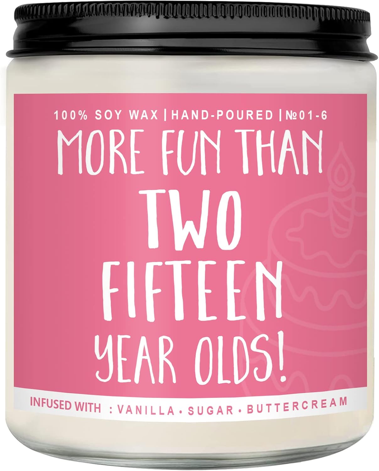 30th Birthday Gifts for Women, Perfect Birthday Present, Funny Presents for Mom, Friends, Wife, Sister, 7oz Vanilla Cream-Scented Candle