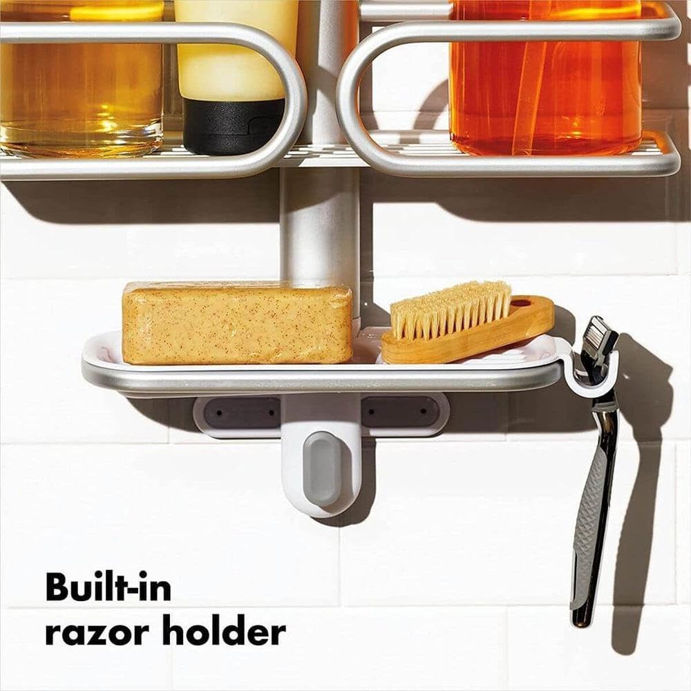 OXO Good Grips 3-Tier Aluminum Shower Caddy