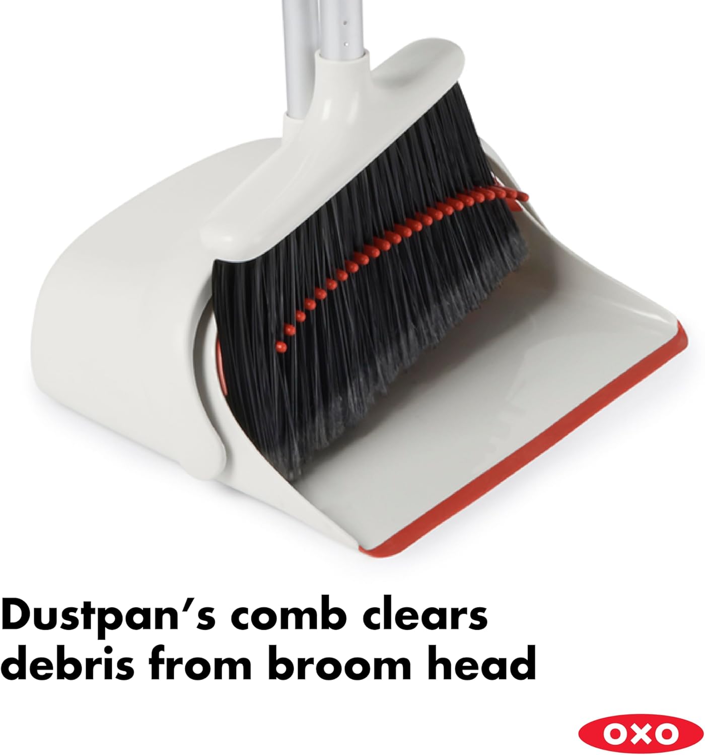 OXO Large Upright Sweep Set, Off-white, 8.5" - 12"