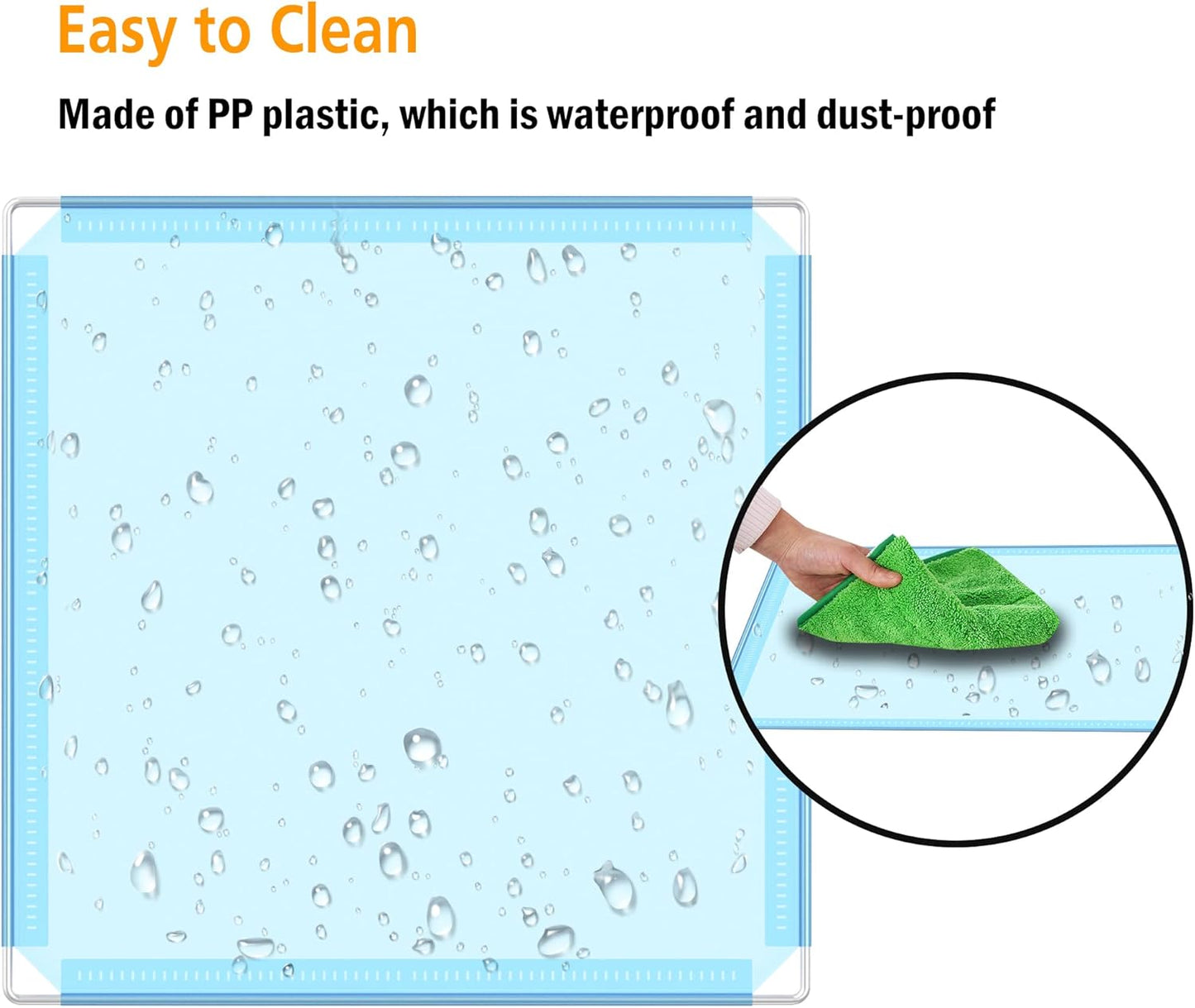 HOMIDEC Closet Organizer, 12-Cube Closet Organizers and Storage, Cube Storage Organizer for Kids, Closet, Bedroom, Bathroom, Office, Blue