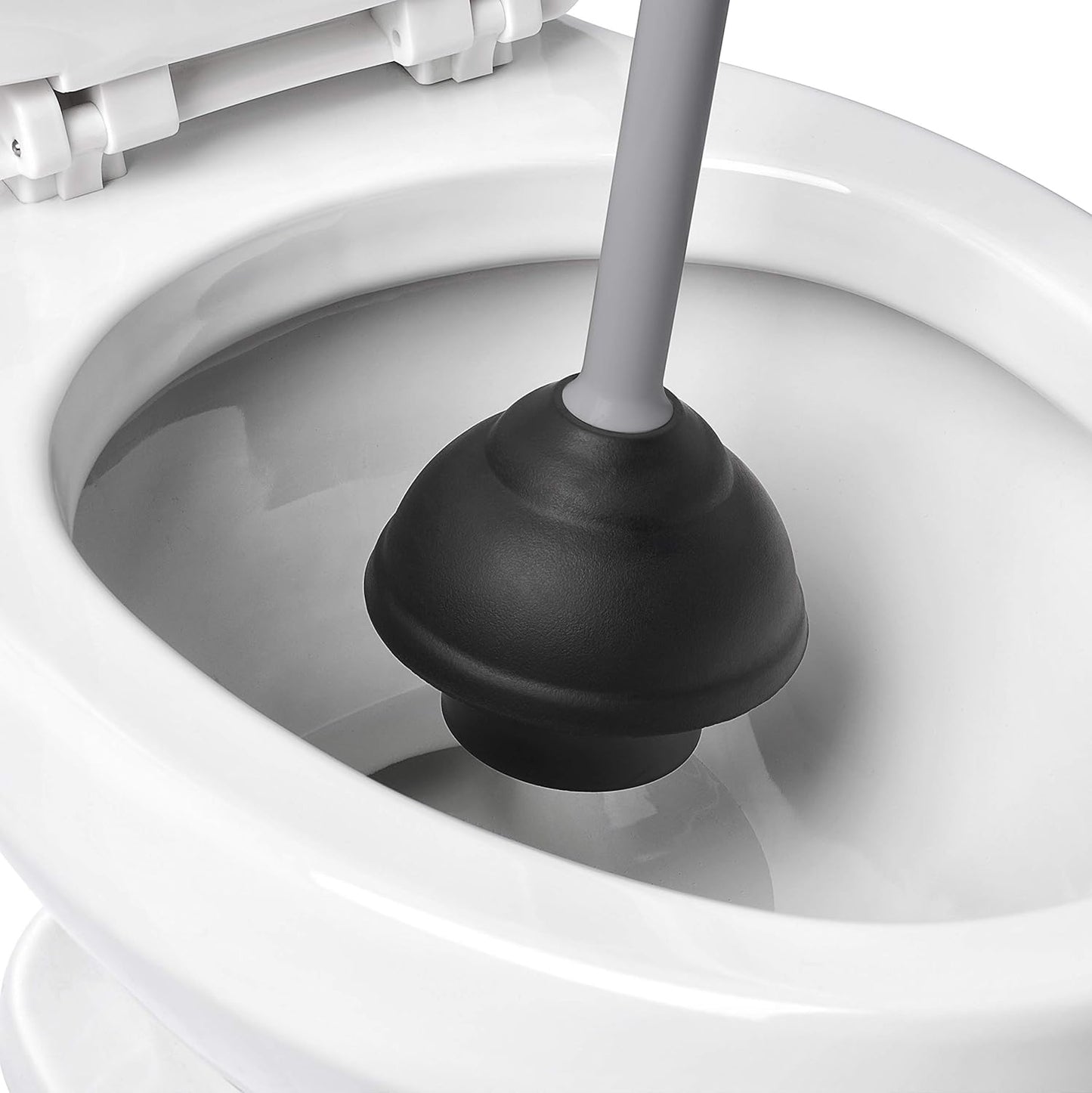 OXO Good Grips Toilet Plunger with Holder - Gray 6.3 x 24