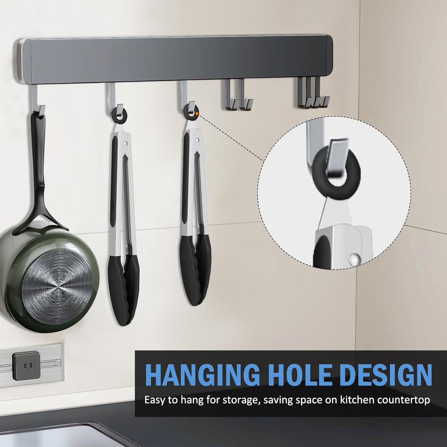 Kitchen Tongs, Stainless Steel Silicone Tongs for Cooking 600ºF High Heat-Resistant BBQ Grilling Locking Tongs, Set of 2-9" and 12" Black