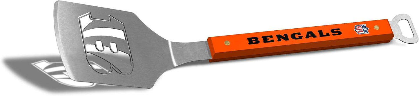 YouTheFan NFL 18" Stainless Steel Sportula (Spatula) with Bottle Opener