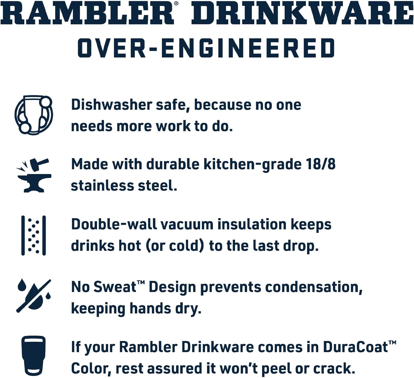 YETI Rambler 26 oz Straw Cup, Vacuum Insulated, Stainless Steel with Straw Lid