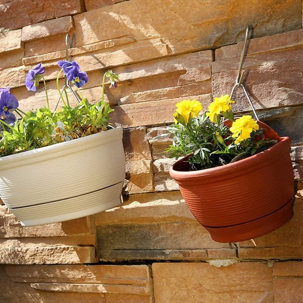 ARTOYS Stainless Steel S Hooks - Pack of 10, 3 Inches, 4mm Diameter, 50lbs Load Capacity - Electroplated Surface