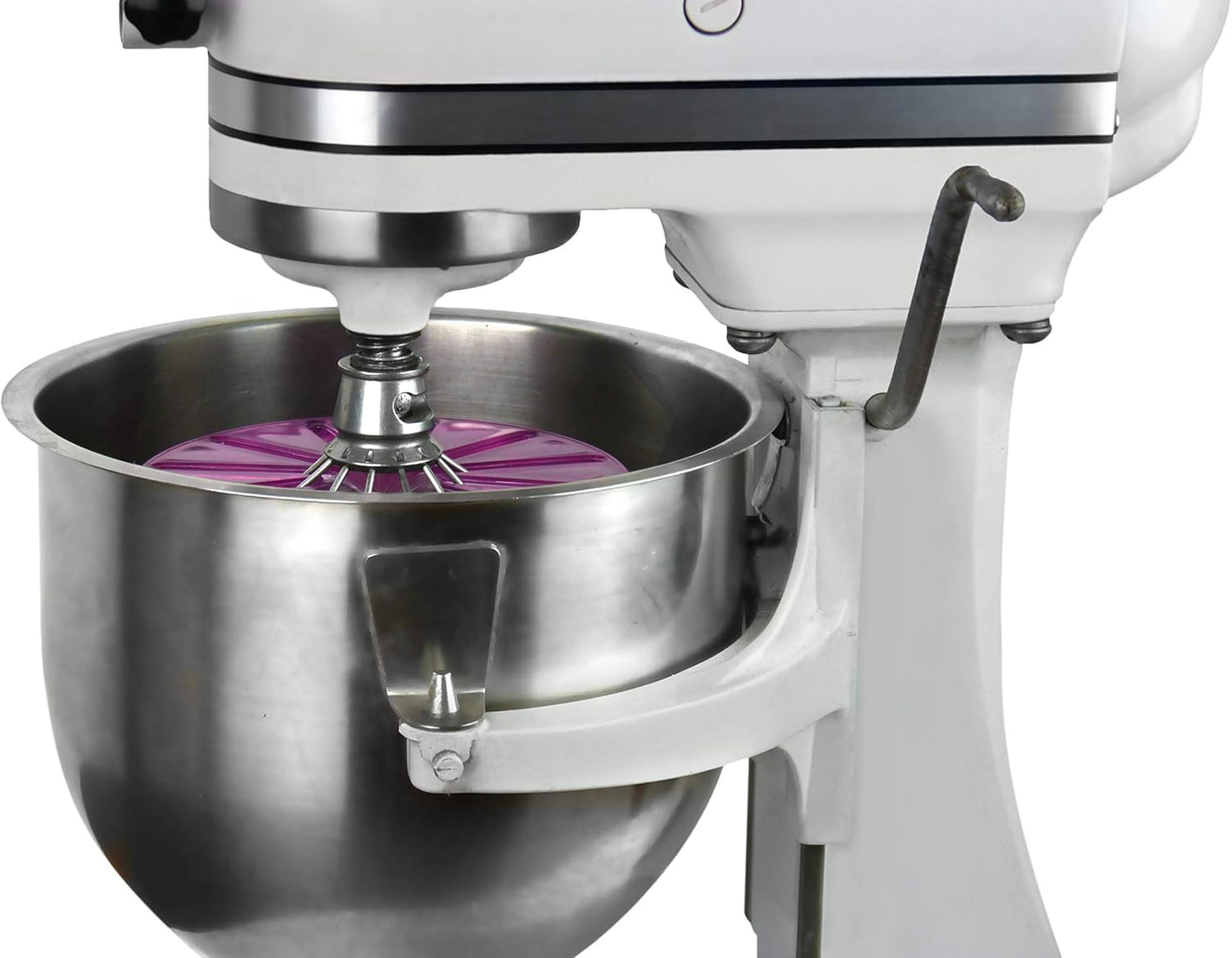 Whisk Wiper® PRO compatible with KitchenAid Bowl-Lift Stand Mixers - Mix Without The Mess - The Ultimate Stand Mixer Accessory - Only Compatible With 6-Wire Whisks (Color: Violet)