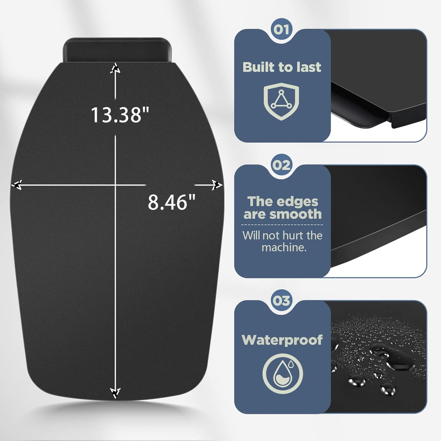Mixer Sliding Tray for KitchenAid 4.5-5 Qt Tilt-head Stand Mixer - Metal Rolling Tray Kitchen Countertop Appliance Slider Storage Moving Caddy with Wheel for Kitchen Aid 4.5-5 Qt Mixer