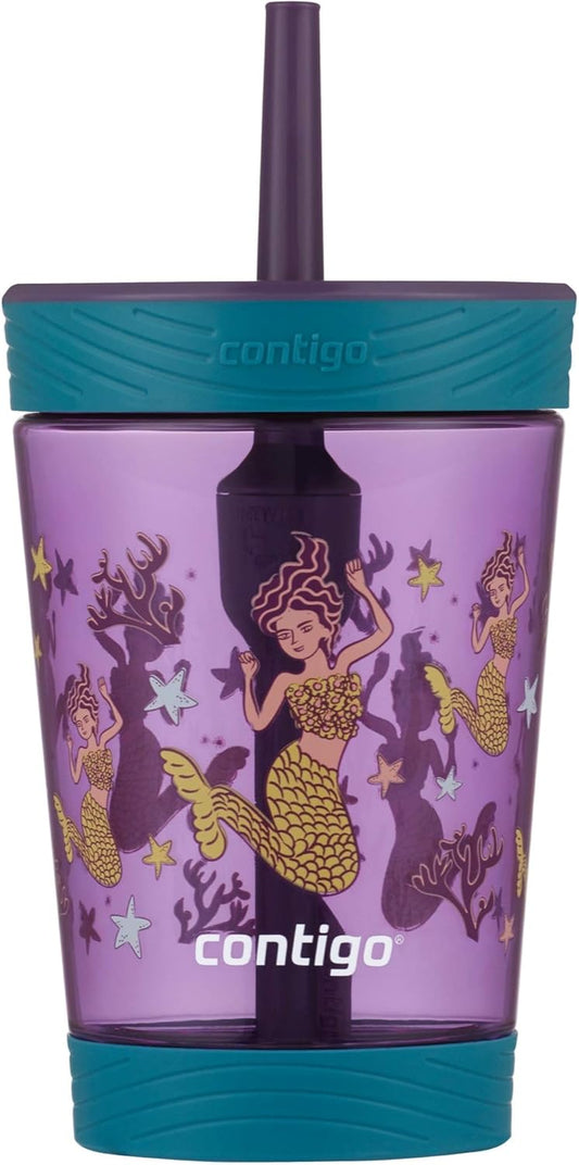 Contigo Kids Spill-Proof 14oz Tumbler with Straw and BPA Free Plastic