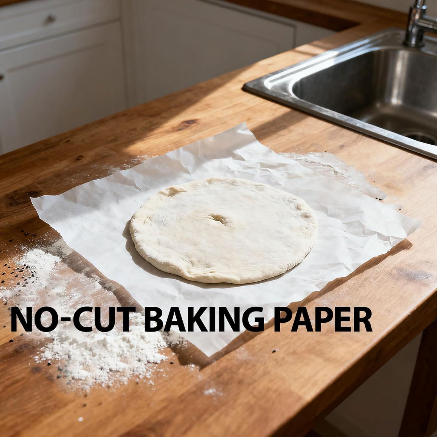 Baking Paper, High Temperature Resistant, Waterproof, Oil-Proof, Non-Stick Baking Paper for Cooking, Barbecue, Steamer, Air Fryer (8 * 12″)