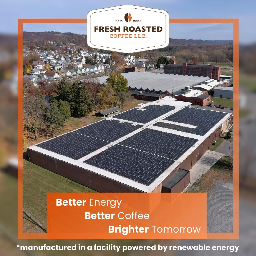 Fresh Roasted Coffee, Organic Ethiopian Yirgacheffe | USDA Organic, Kosher, 3rd Party Tested for Mold, Myco, Pesticides | 24 Pods for K Cup Brewers