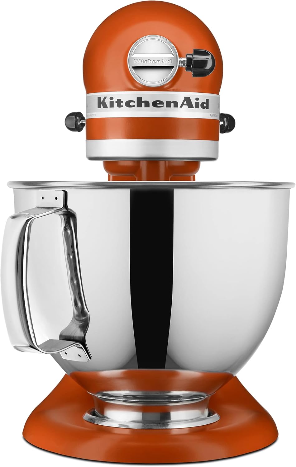 KitchenAid Artisan Series 5 Quart Tilt Head Stand Mixer with Pouring Shield KSM150PS, Scorched Orange