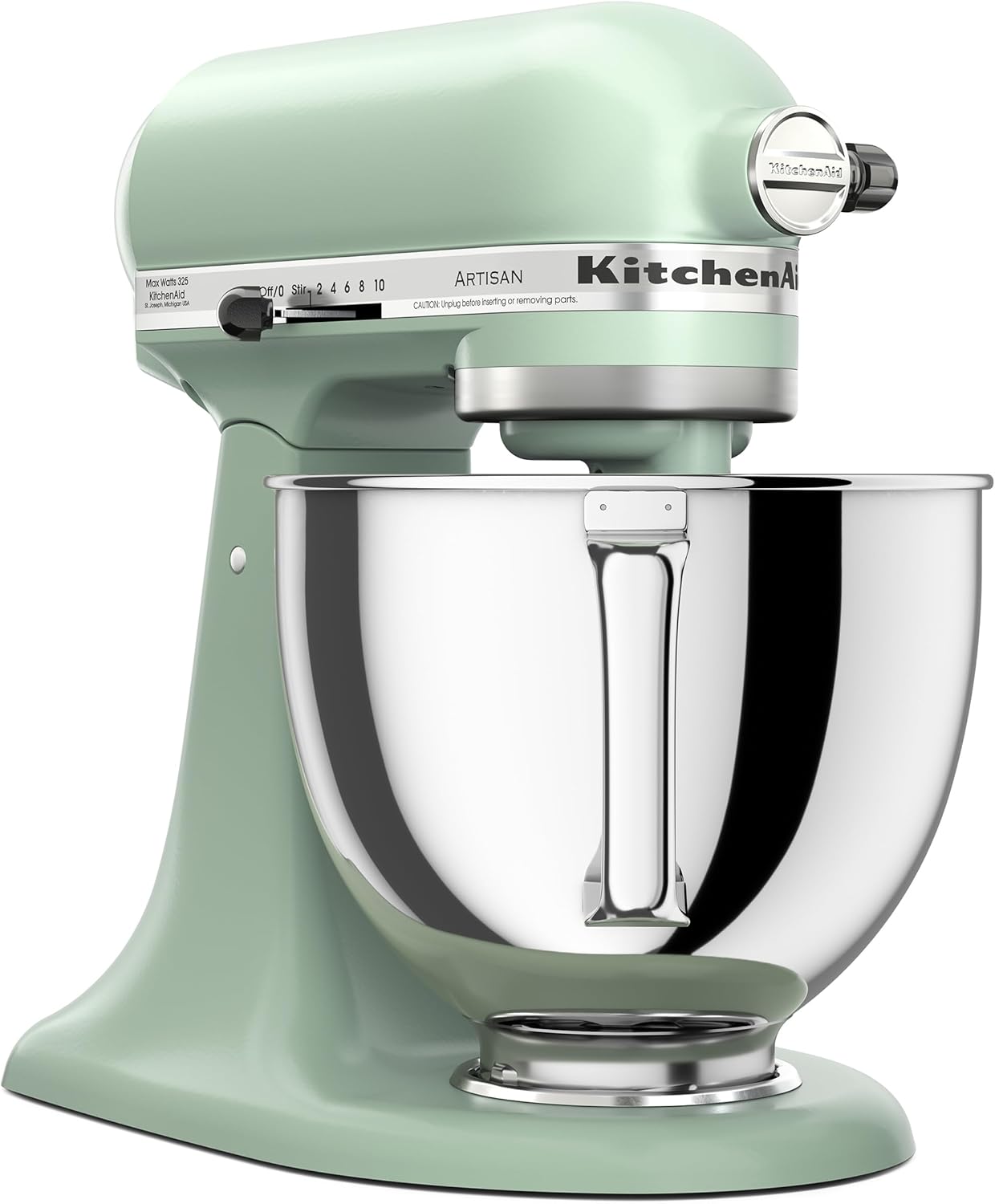 KitchenAid Artisan Series 5 Quart Tilt-Head Stand Mixer, KSM150PS, Cardamom