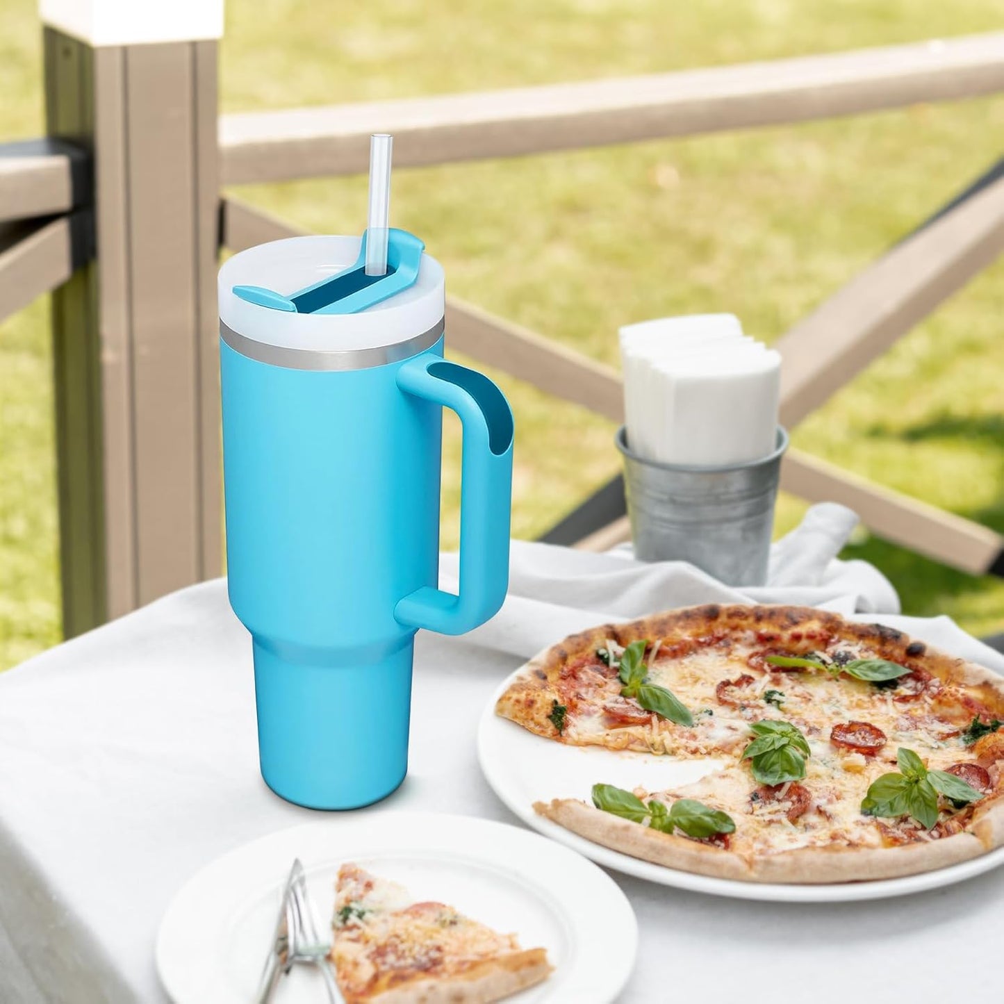 12 Pcs Replacement Straw for Stanley Cup 30oz, Reusable Long Clear Straw with Clear Brush for Stanley Cup Accessories, Dishwasher Safe and BPA Free