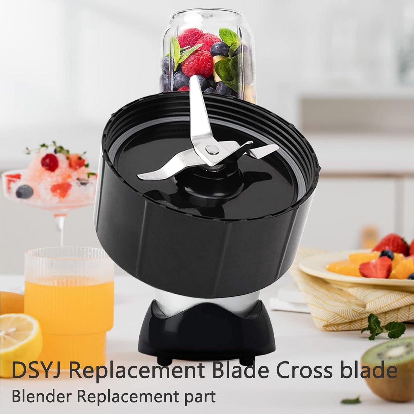 000026 1 Cross Replacement for The Blender Juicer Mixer Black 1Pcs