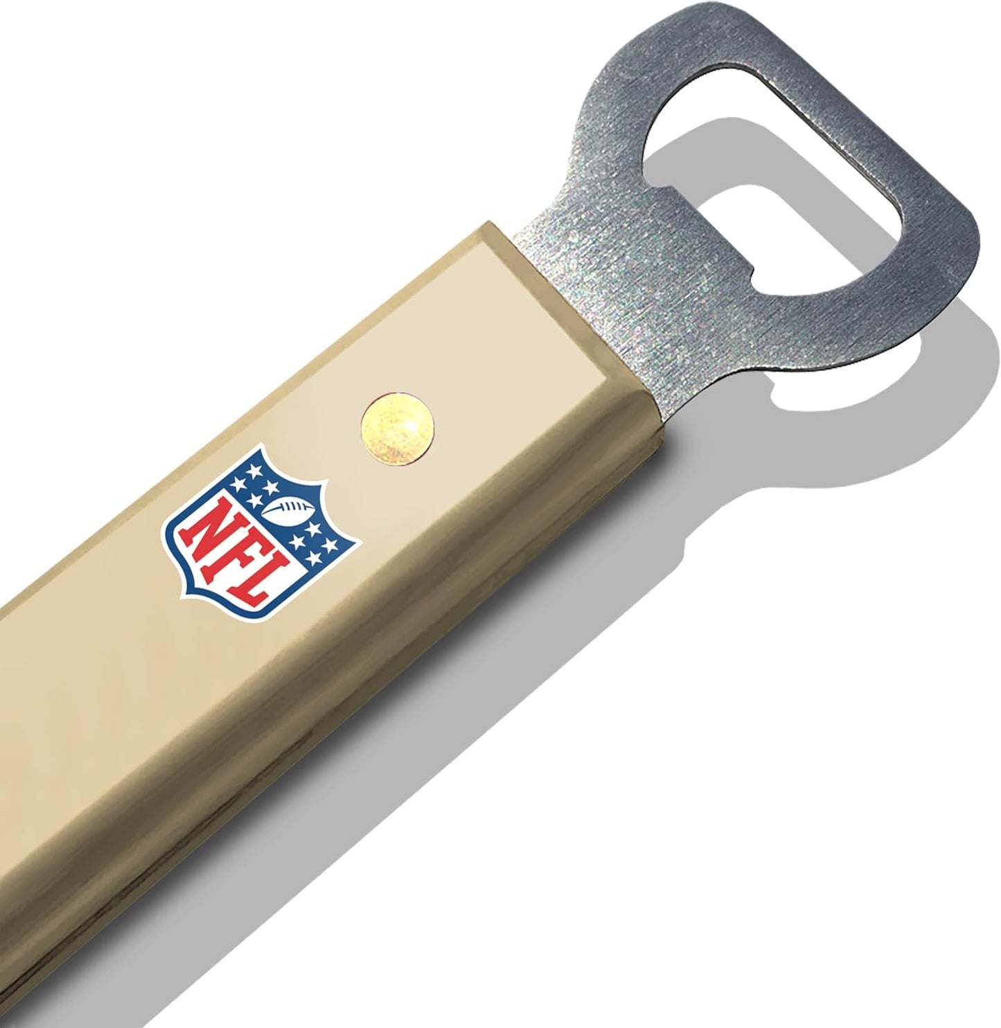 YouTheFan NFL 18" Stainless Steel Sportula (Spatula) with Bottle Opener