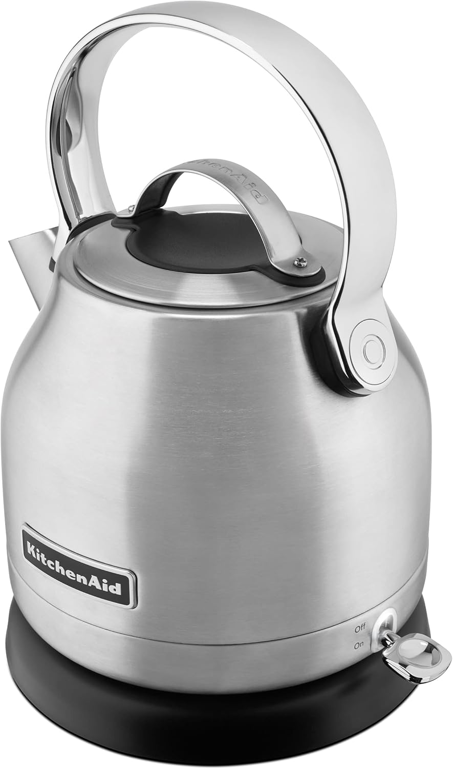 KitchenAid KEK1222SX 1.25-Liter Electric Kettle - Brushed Stainless Steel, Small