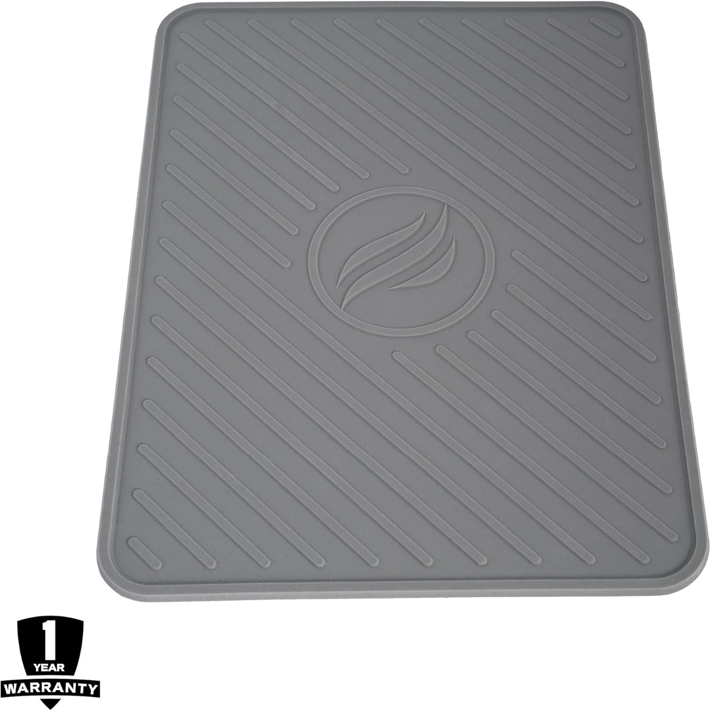 Blackstone 4222 Silicone Large Griddle Spatula Mat, Serving Spoon Drip Pad & Grill Utensil Holder for Kitchen, Stovetop, Cooking & Countertop-Heat Resistant, Non Slip, Heavy Duty (9.25" x 12.2")