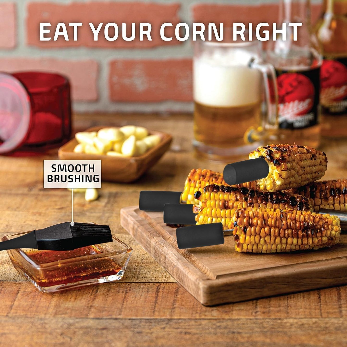 Kaluns Grilling Accessories, Dad Gifts for Christams Grilling Gifts, Heavy Duty Stainless Steel BBQ Grill Tools Set for Outdoor Grill with Aluminum Case and Apron, Dad Birthday Gifts for Men Husband