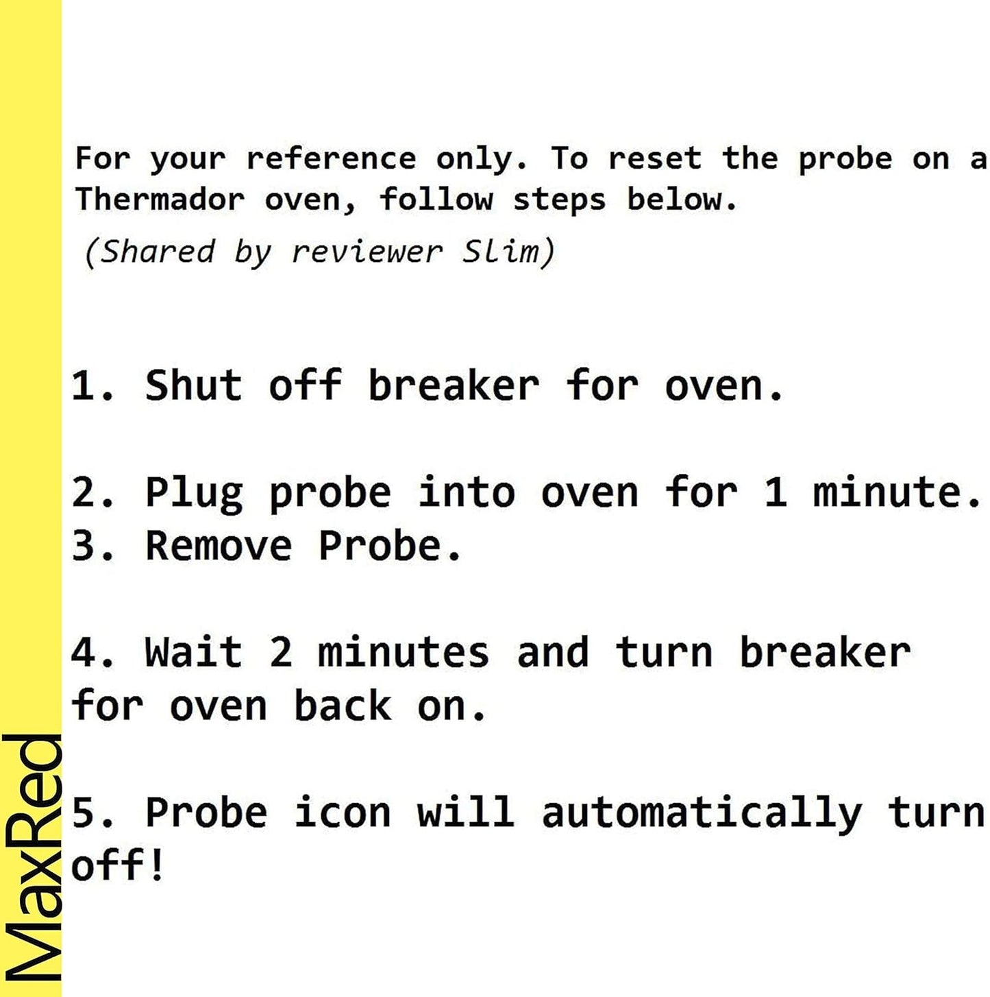 00755060 492332 Meat Probe Thermometer Gauge Thermistor Sensor Replacement for Thermador, Bosch, BSH Range Stove, Wall Oven, Grill, Baker