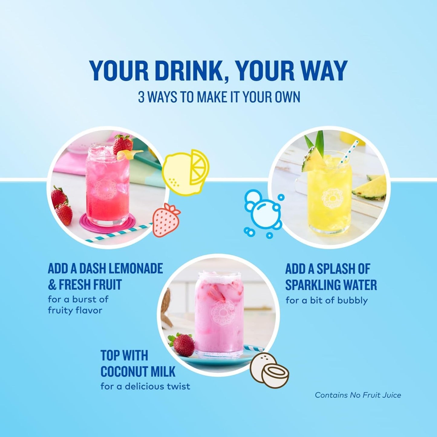 The Original Donut Shop Iced Refreshers, Pineapple Passionfruit Flavor, Keurig Single Serve K-Cup Pods, 20 Count