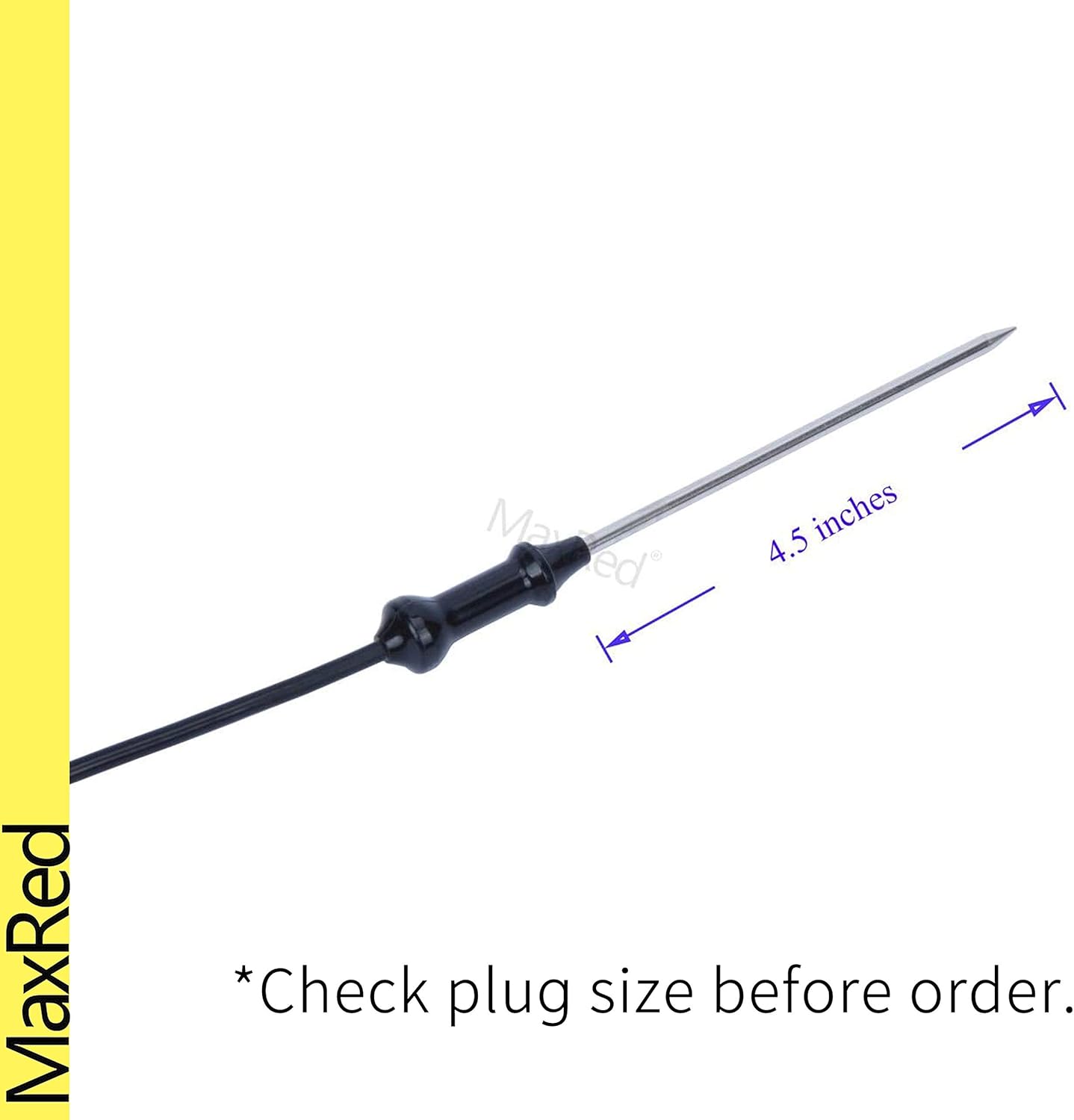 00755060 492332 Meat Probe Thermometer Gauge Thermistor Sensor Replacement for Thermador, Bosch, BSH Range Stove, Wall Oven, Grill, Baker