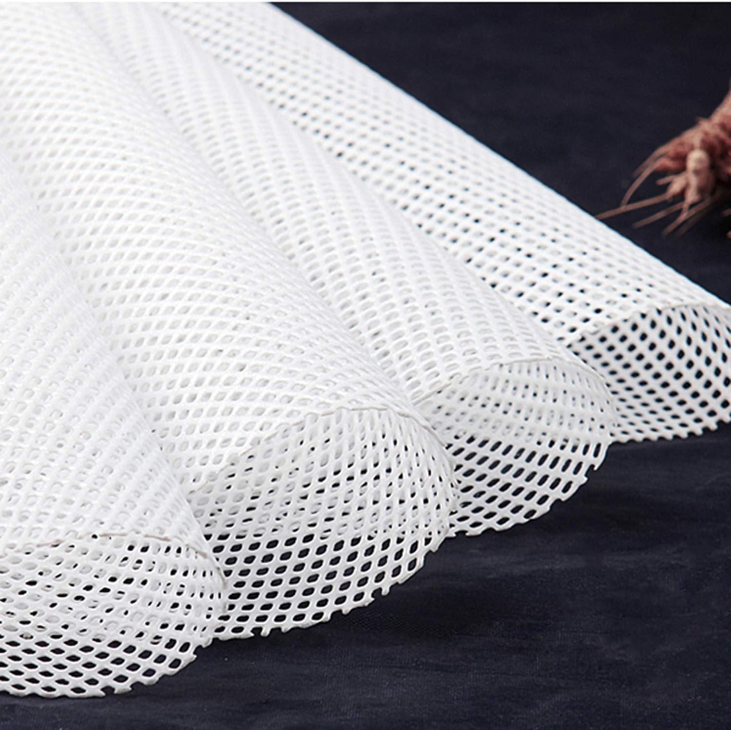 GUCUJI 12 Inch Silicone Bamboo Steamer Liners - Non-Stick, Reusable Steamer Mesh Mats for Steamed Buns, Dumplings, veggies, Dim Sum, Momo, Rice, and fish - Food Grade BPA Free (4Pcs)