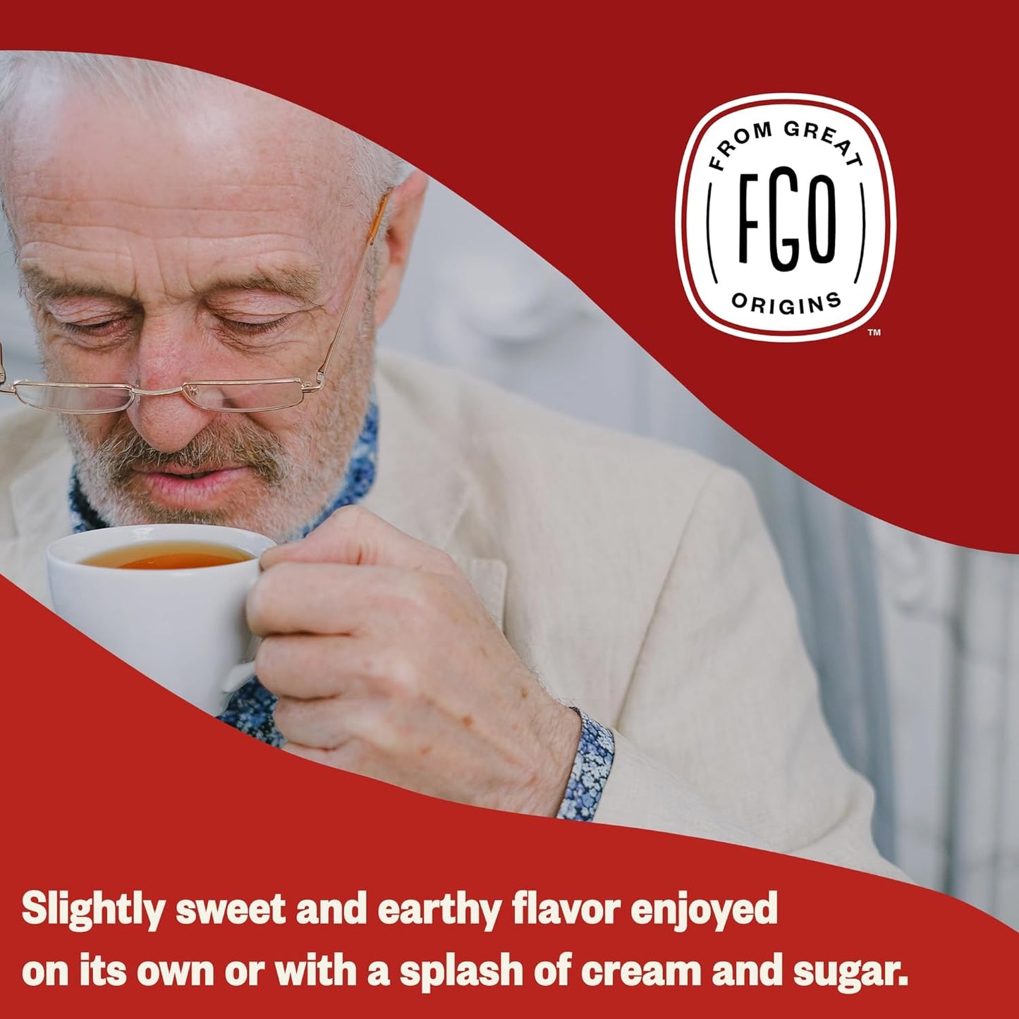 FGO Organic Rooibos Tea, 100 Count, Eco-Conscious Tea Bags, Caffeine Free, Packaging May Vary (Pack of 1)