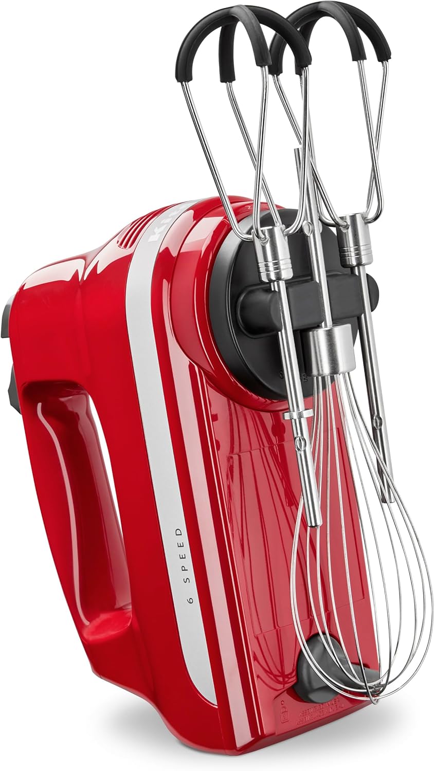 KitchenAid 6 Speed Hand Mixer with Flex Edge Beaters - KHM6118