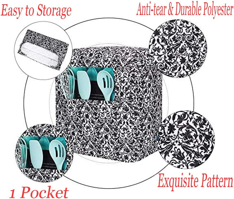 Kitchen Aid Mixer Cover,Kitchen Mixer Cover Compatible with 6-8 Quarts Kitchenaid/Hamilton Stand Mixer,Cover For Kitchen Aid Mixer,Kitchen Stand Mixer Covers.Kitchen Aid Mixer Assecories.Paisley